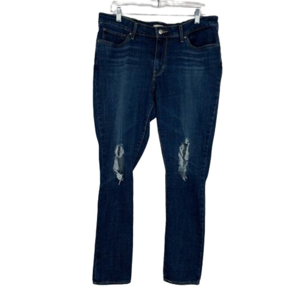 Levi's Women's Skinny Jeans - Dark Blue